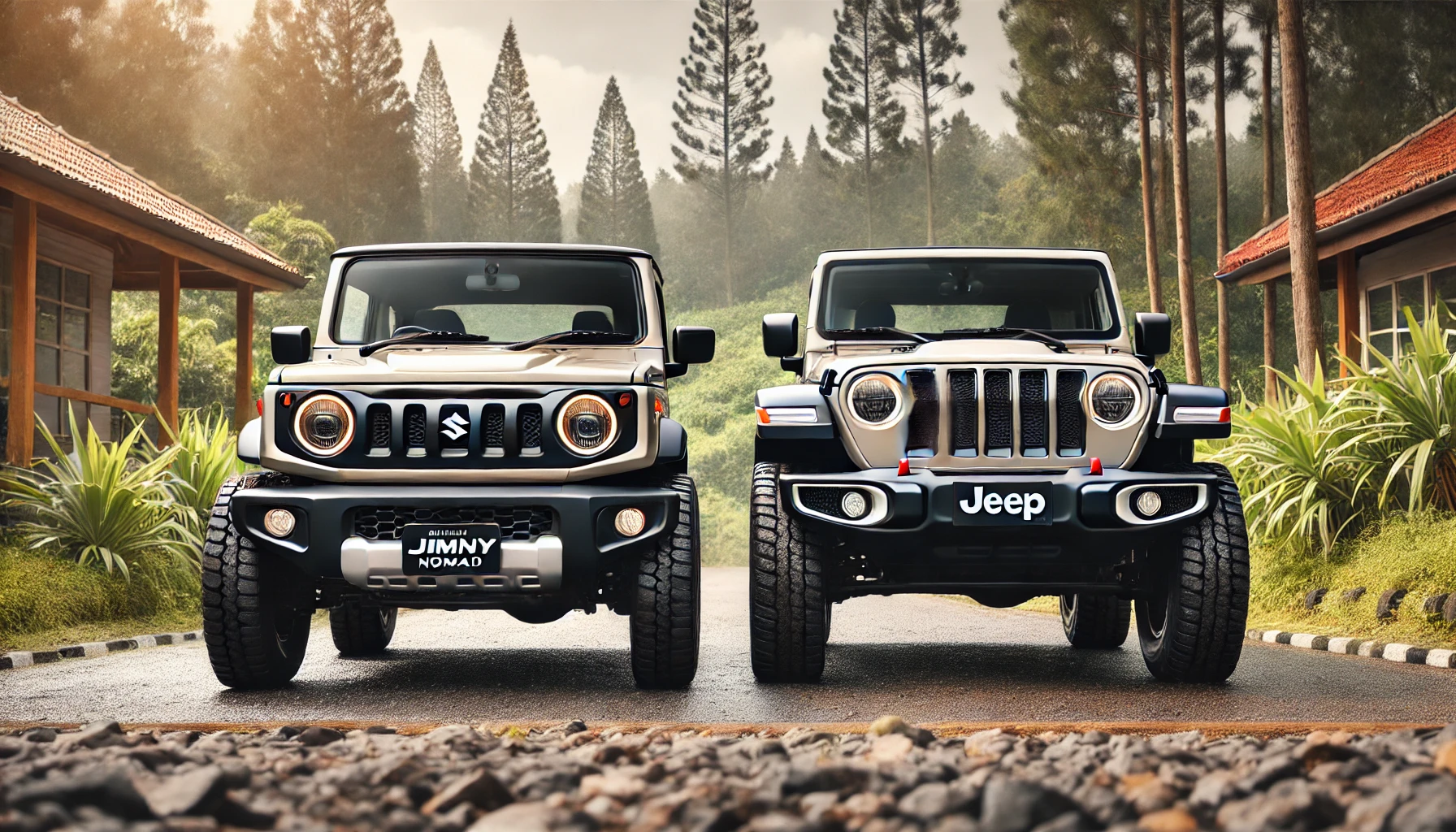 徹底比較！「ジムニー・ノマドとジープ・ラングラー」どっちを選ぶ？