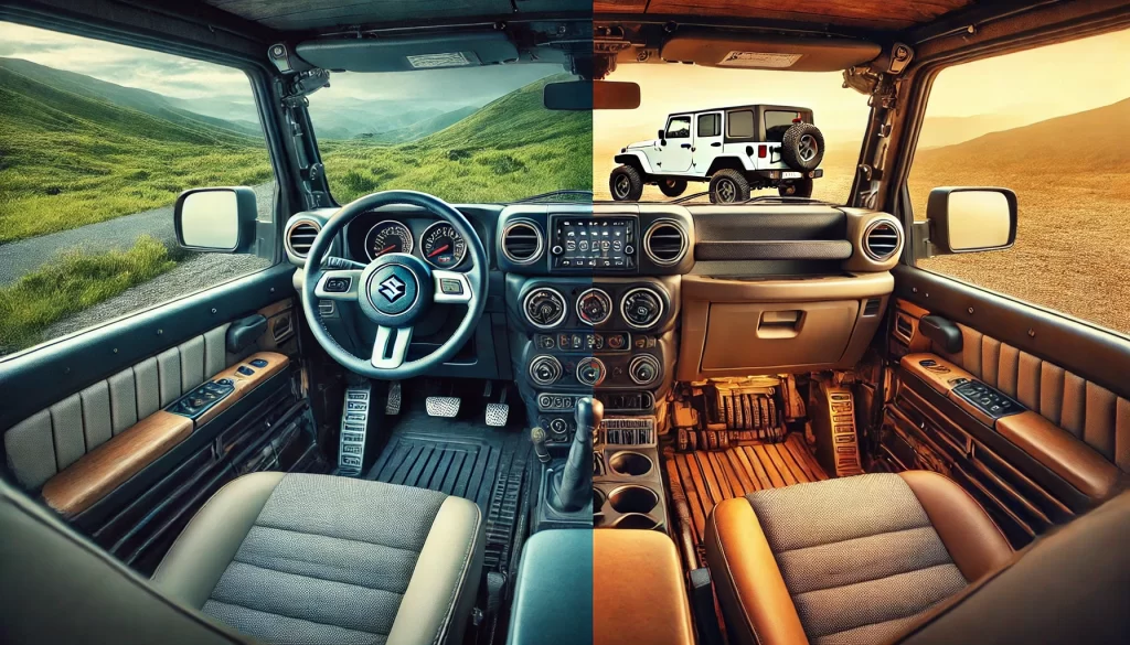 ジムニー・ノマドとラングラー比較！似てる2台の違いは？